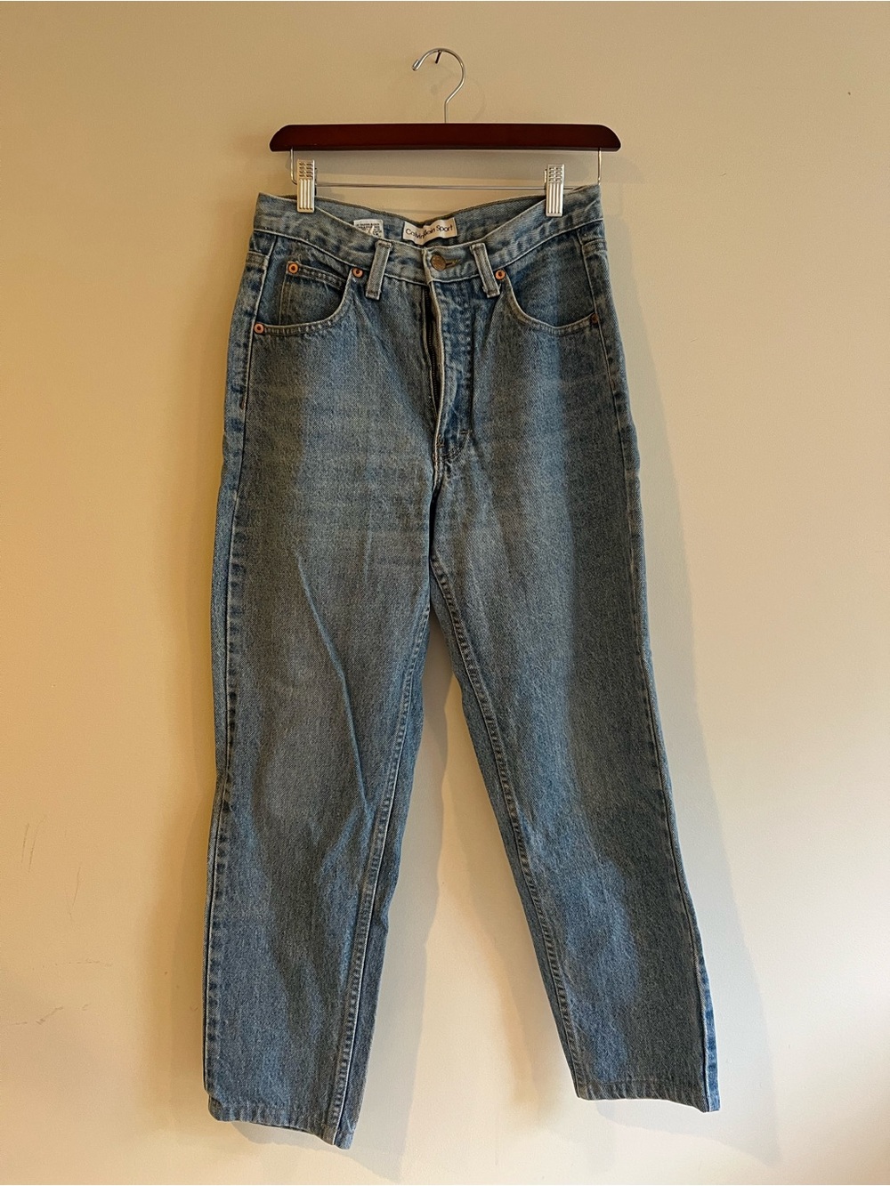 Calvin Klein Jeans Vintage High-Rise Light Blue Denim